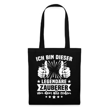 Wizard Legend - Tote Bag - black - Front