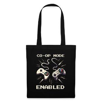 Co-Op Mode Active | Teamwork Social Work - Tote Bag - black - Front