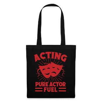 Théâtre musical Acteur pur Théâtre carburant - Sac en tissu - noir - Devant