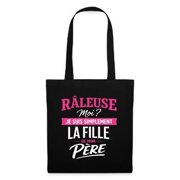 Complaining I'm My Father's Daughter Gift - Tote Bag - black - Front