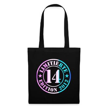 14th Birthday Boy Girls Limited Edition 14 - Tote Bag - black - Front