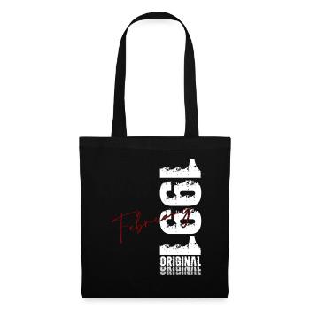 35e anniversaire février 1991 Millésime original - Sac en tissu - noir - Devant