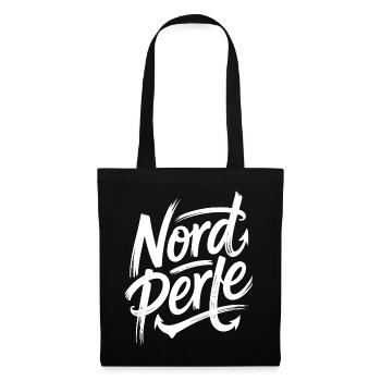 Nordperle Hamburg North Sea Baltic Sea North German Deern - Tote Bag - black - Front
