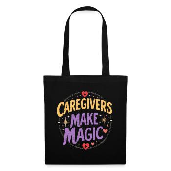 Pflegerin Pfleger Pfleger Altenpflege Magie des Aidants - Sac en tissu - noir - Devant