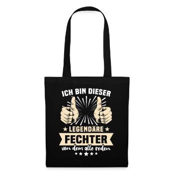 Fencer Sayings - Tote Bag - black - Front