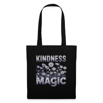 Kindness Magic Flower Meadow Friendliness - Tote Bag - black - Front