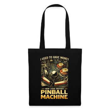 Pinball Machine Pinball Player - Tote Bag - black - Front