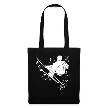 Ski alpin Sports d’hiver Ski nordique - Sac en tissu - noir - Devant