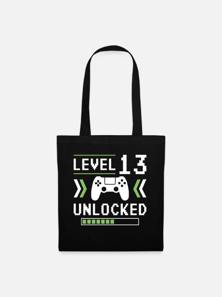 Level 13 - Stoffbeutel - Schwarz