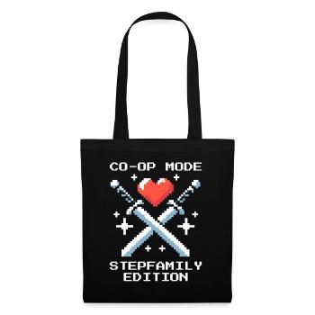 Co-Op Mode: Stepfamily Edition | Patchwork - Tote Bag - black - Front
