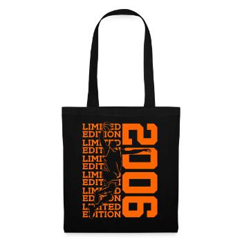 LIMITED EDITION 2006 BASKETBALL 20. GEBURTSTAG - Stoffbeutel - Schwarz - Vorne