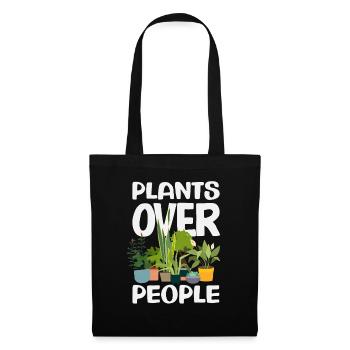 Plant Lovers Over People Succulent Plant - Tote Bag - black - Front