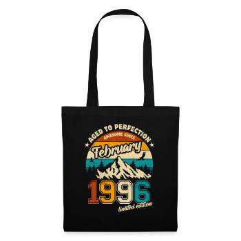 Limited Edition February 1996 Birthday Gift - Tote Bag - black - Front