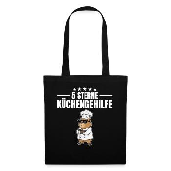 5 Star Kitchen Assistant Marmot Chef - Tote Bag - black - Front