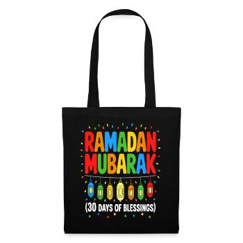 Ramadan Mubarak Lantern Happy Ramadan Mubarak Boys - Tote Bag - black - Front