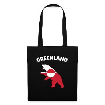 Greenland Arctic Bear - Tote Bag - black - Front