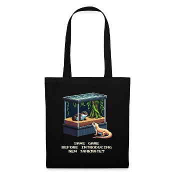 Save Before New Entry | Terrarium Vergesellung - Tote Bag - black - Front