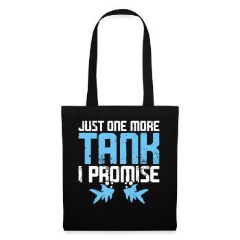 Just One More Fish Tank - Aquarium - Tote Bag - black - Front