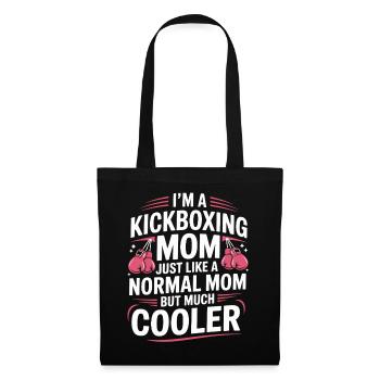 Kickboxing Mother Motif - Tote Bag - black - Front