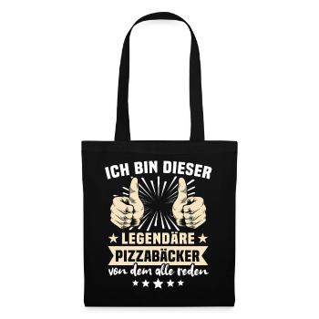 Pizza Maker Sayings - Tote Bag - black - Front