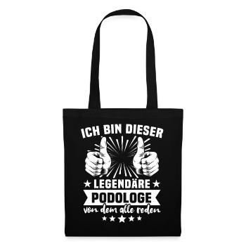 Podiatrist Legend - Tote Bag - black - Front