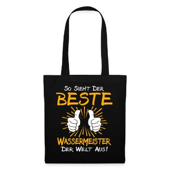 Water Master Gift Idea - Tote Bag - black - Front