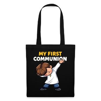 My First Communion Cartoon - Tote Bag - black - Front