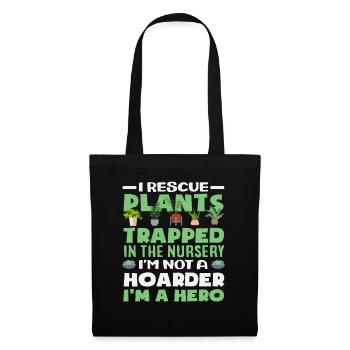 Plant In The Nursery Plant Lovers - Tote Bag - black - Front
