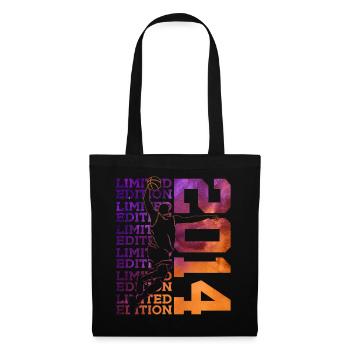 ÉDITION LIMITÉE 2014 BASKETBALL 12E ANNIVERSAIRE - Sac en tissu - noir - Devant