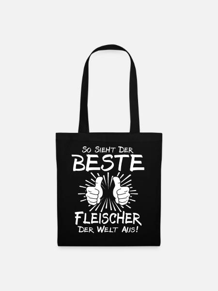 Bester Fleischer - Stoffbeutel - Schwarz