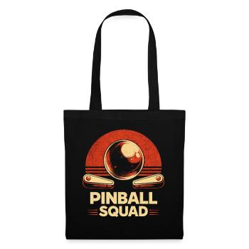 Pinball Squad Pinball Player - Tote Bag - black - Front