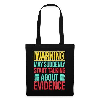Forensic Science Major Start Talking Forensics - Tote Bag - black - Front