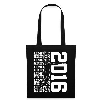LIMITED EDITION 2016 BASKETBALL 10. GEBURTSTAG - Stoffbeutel - Schwarz - Vorne