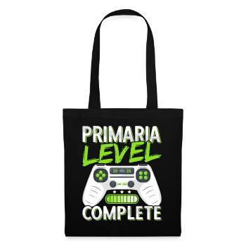 Diplôme de fin d’études primaires École primaire Gamer - Sac en tissu - noir - Devant