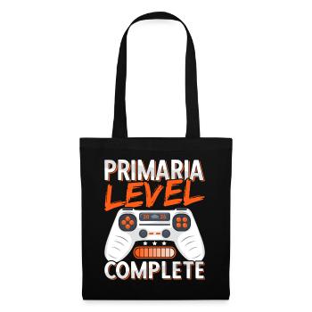 Diplôme de fin d’études primaires École primaire Gamer - Sac en tissu - noir - Devant