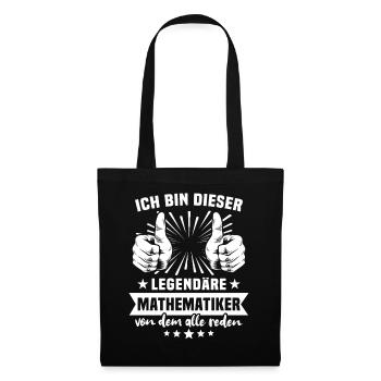 Mathematician Legend - Tote Bag - black - Front