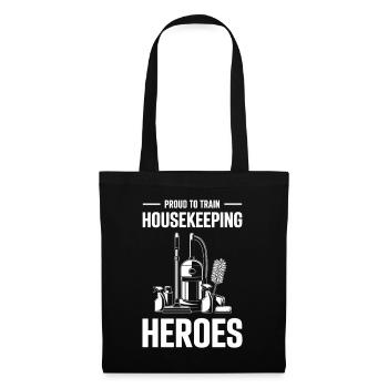 Funny Cleaning Team Motive Cleaning Company - Tote Bag - black - Front
