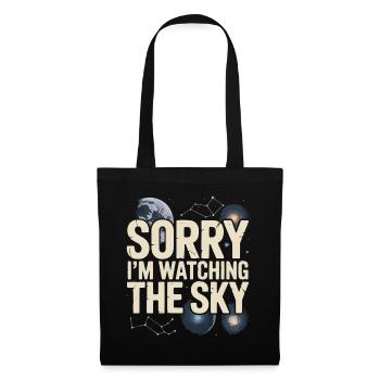 Astronomer Galaxy Outerspace Universe Astronomy - Tote Bag - black - Front
