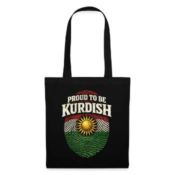 Kurdistan Kurd Kurden Proud To be Kurdish - Tote Bag - black - Front