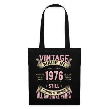 Vintage 1976 toujours en route - Sac en tissu - noir - Devant
