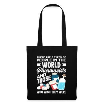Proud Pharmacist Pharmacy Technician - Tote Bag - black - Front