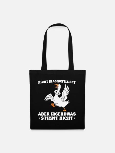 Lustige Gans Spruch Irgendwas stimmt nicht - Mulepose - sort