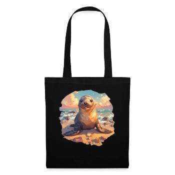 Sea Lions Sea Lion - Tote Bag - black - Front