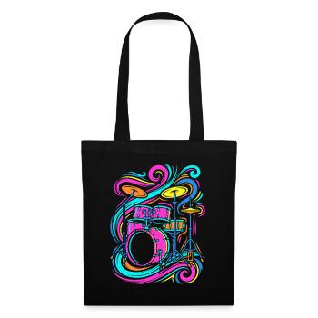 percussion - Tote Bag - black - Front