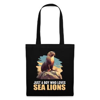 Sea Lions Sea Lion - Tote Bag - black - Front