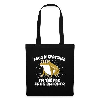 Frog Catcher Dispatcher The Pro Frog - Tote Bag - black - Front