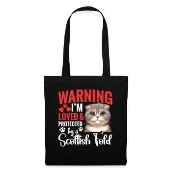  Scottish Fold Lover Kitten Enthusiast Pets Cat - Tote Bag - black - Front