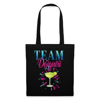 Équipe de cocktails de soirée de jeune fille Daiquiri - Sac en tissu - noir - Devant