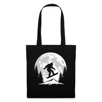 Bigfoot Snowboarding - Stoffbeutel - Schwarz - Vorne
