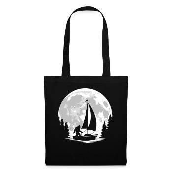 Voile de Bigfoot - Sac en tissu - noir - Devant